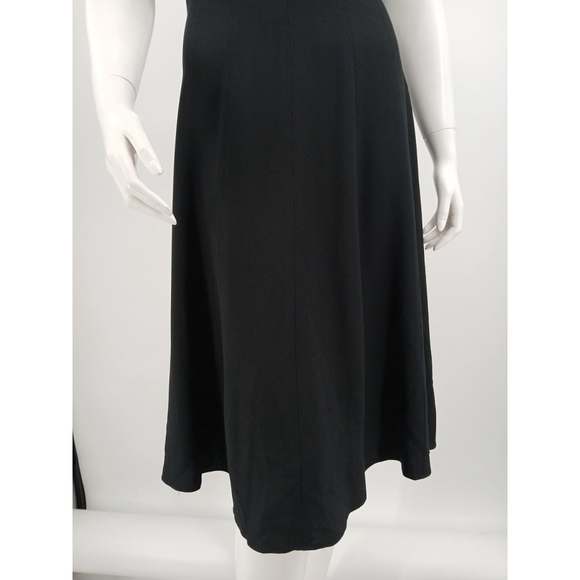 Derek Lam Italy Ruffle Dress Green Black Sz 6 Fall 2006 Vogue Runway Collection - Picture 5 of 12